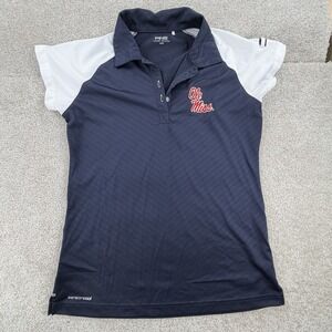 PING Women's Size Medium Ole miss Sensorcool Short Sleeve Golf Polo